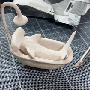 锤头鲨洗澡