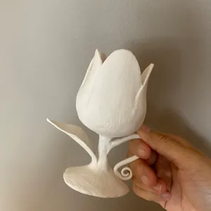 郁金香烛托